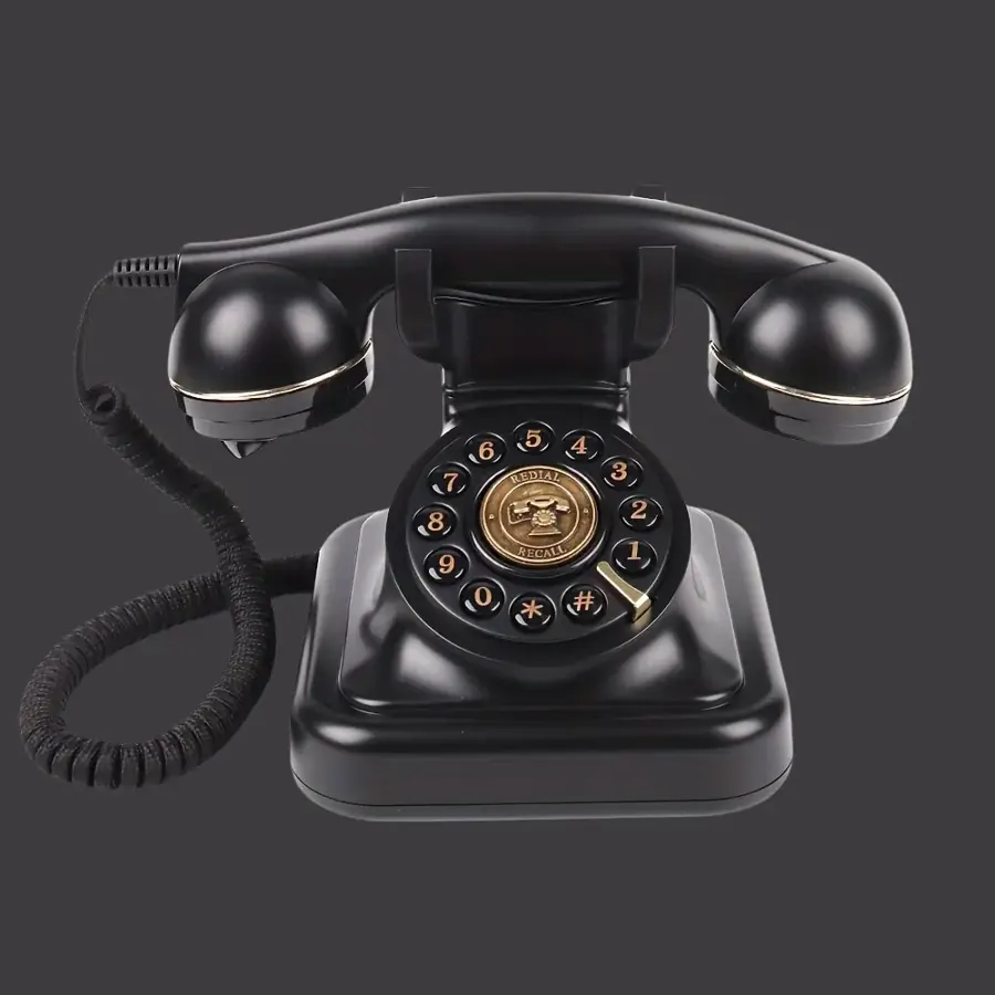Téléphone Livre D'Or Noir - Georges – livre d’or audio