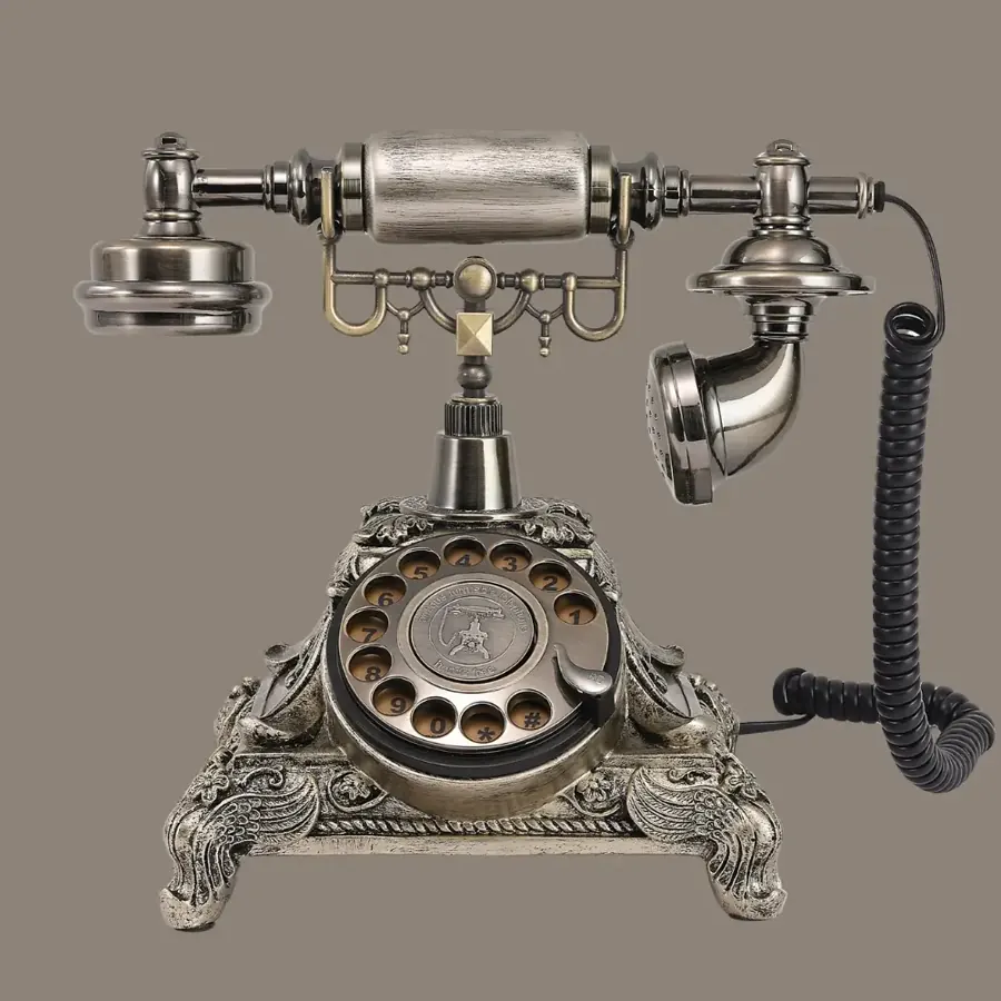 Téléphone Livre D'Or Rétro – Achille – livre d’or audio