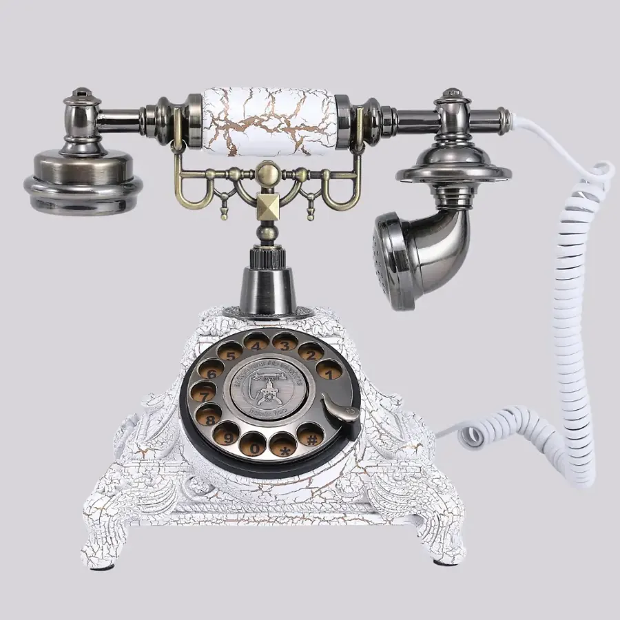 Téléphone Livre D'Or Vintage – Célestine – livre d’or audio